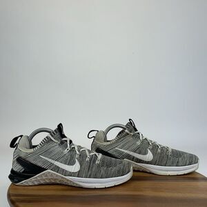 Womens Nike Metcon DSX Black Flyknit Athletic Crossfit Gym Sneakers Shoes Size 9
